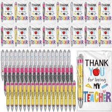 Sayglossy 72 Pcs Teacher Appreciation Gift Bulk Teachers Pens Bulk Thank You ... picture