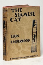 Leon Underwood / The Siamese Cat 1st Edition 1928 picture