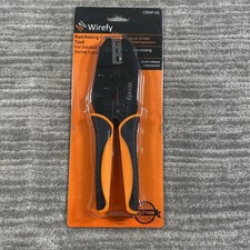 Wirefy Ratcheting Crimping Tool For Insulated Heat Shrink Connectors 22-10 AWG picture