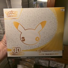 30TH ANNIVERSARY CELEBRATION POKEMON CENTER EXCLUSIVE ELITE TRAINER BOX (SEALED) picture