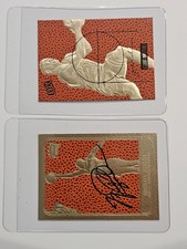 1999-00 23KT Gold Card Fleer Reprints - 1996-97 Ultra Michael... read picture