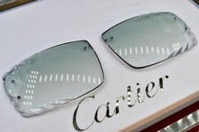 Cartier big c diamond cut lenses wood horn trivex Sunglasses ct0092o Green Smoke picture