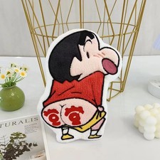 Shin Chan Cartoon Coral Fleece Hand Towel Kitchen Bathroom Quick Dry picture