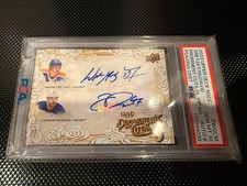 2023 Upper Deck Prominent Cuts Dual Vip Autograph Connor Mcdavid / Wayne Gretzky picture