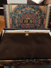 CHRISTIAN DIOR Collectors Find Kiss Lock CD  Monogram Coated Canvas Clutch. picture