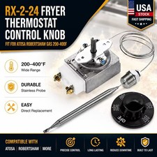 RX-2-24 Fryer Thermostat Control Knob fit for Atosa Robertshaw Gas 200-400F picture