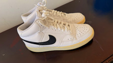 Nike Court Vision Next Nature Mid Top Lace-Up Sneaker White/Black DN3577-101 picture