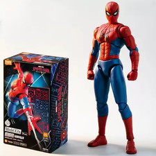 Blokees Marvel Brand New Day Spider-Man Champion Class Poseable Model Kit Figure picture