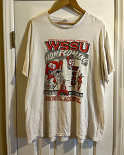 Vintage Winston-Salem State Rams WSSU Homecoming Graphic T-Shirt Size XXL picture