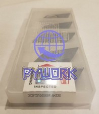 XCET310404ER AH330-TUNGALOY 5 pcs -INSERTS - NEW picture