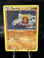 Stunfisk 83/113 Legendary Treasures Regular 2013 Yuka Morii Mid Era Pokemon Art picture