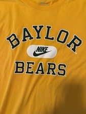 Nike Baylor Bears T-Shirt Mens 2XL XXL Gold NCAA College NWT picture