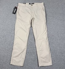 Mountain Khakis Stretch Poplin Pants Mens 35x30 Oatmeal Modern Fit Outdoor picture