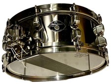TAMA SAS455PT Pat Torpey Starclassic Brass 14x5.5 Snare Drum Rare Japan MR.BIG picture