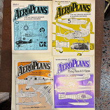 Aeroplanes Magazine Lot 4 Issues #1-4 Winter 1978 Illustrated Aircraft picture