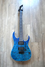 Ibanez GRG120QASPBGD Electric Guitar, Used - Blue Gradation picture