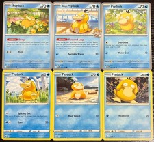 Psyduck Pokemon TCG Collection From 6 Different Art/Set English Cards NM picture