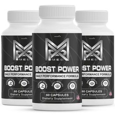 (3 Pack) Boost Power Men's Health Support Dietary Supplement Male Capsules picture