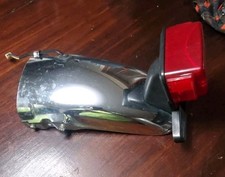 1980-82 Yamaha SR250 Exciter Chrome Rear Fender Guard With Taillight picture