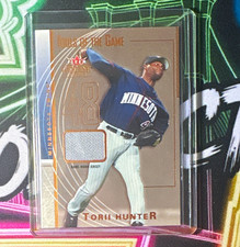 2004 Fleer Genuine Tools of the Game Torii Hunter Twins Jersey #TG-TH /250 picture
