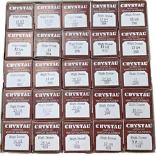 Assortment Watch Plastic Crystals, 250pcs, High Dome Size 36.2mm to 41.0mm picture