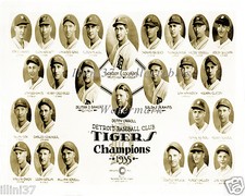 1935 DETROIT TIGERS WORLD SERIES CHAMPIONS BASEBALL TEAM 8X10 PHOTO picture