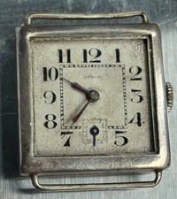 Vintage Art Deco 0.900 Silver Swiss Wristwatch 15 Jewels c.1920s/30s picture