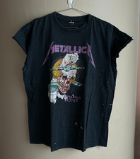 Vintage Fader Metallica Chopper Shirt Iron Maiden Slayer picture