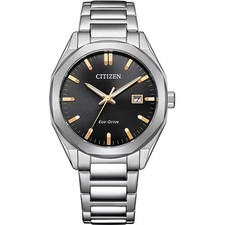 Brand new Citizen Collection BM7620 83E Eco Drive Solar Watch Black Dial Octagon picture