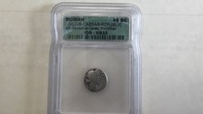 Julius Caesar AR Denarius 46 BC IGC VG10 picture