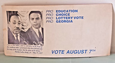 Handbill for 1990 runoff election in Andrew Young's bid for Georgia governor  picture