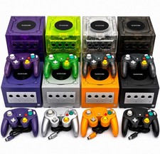 Nintendo GameCube Console NGC Console Various Colors + Controller + Wires Bundle picture