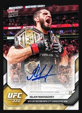 ISLAM MAKHACHEV 2026 TOPPS NOW UFC 330  1/1 CHANCE AUTOGRAPH REDEMPTION 🔥 picture