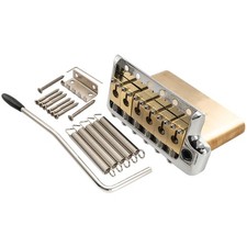 Musiclily Ultra 52.5mm Full Brass Tremolo Bridge Knife Edge For Strat Guitar picture