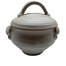 Wheel Thrown  Vintage Pottery Tureen from Walker Pottery Works, No Ladle picture