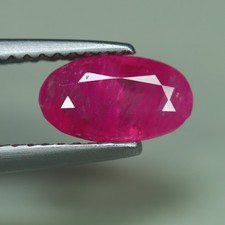 1.24 Cts_Precious_100 % Natural Mozambique Pinkish Red Ruby_Normal Heated picture