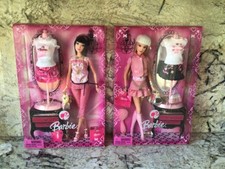 Shanghai Barbie 2008 Fan Club Blonde Edition &Brunette Doll picture