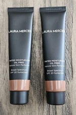2X Laura Mercier Tinted Moisturizer Oil Free In 5C1 Nutmeg 0.8oz Travel picture
