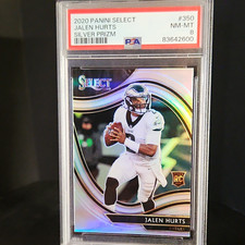 Panini 2020 Select Field Level Silver Prizm Jalen Hurts Rookie #350 Eagles picture