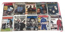 Vintage 90s The Source Magazine Lot of 10 Hip Hop Rap Nas Tyson Suge Knight picture