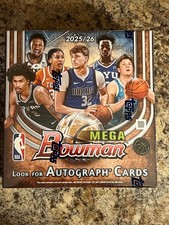 Topps 2025-2026 Bowman Basketball Mega Box picture