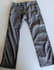 Prana Stretch Zion Pan 34x30 Gray Stretch Hiking Outdoor Convertible Roll-up picture