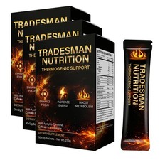 Tradesman Nutrition Shred Original-Thermogenic Powder Men Energy Focus Supplemen picture