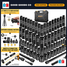 72-Piece Impact Socket Set - 1/2