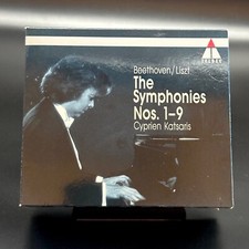 Beethoven Liszt SYMPHONIES TRANSCRIPTION PIANO Katsaris Teldec 6 CD Set NM RARE picture