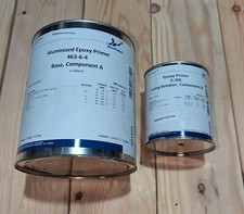 AkzoNobel 463-6-4/X-306 Aluminum Epoxy Primer, High Temperature, Gallon Kit picture