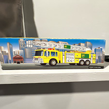BP Aerial Tower Fire Truck Diecast Model w/ Box 1999 Collector's Edition picture