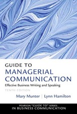 Guide to Managerial Communication, Mary Munter picture