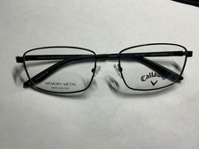 Callaway Kalmar-SS-MM BLACK Eyeglasses Men's Full Rim 54mm/17/140 NEW picture