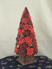 The San Francisco Music Box Company Ellen Kamysz Poinsettia Christmas Tree picture
